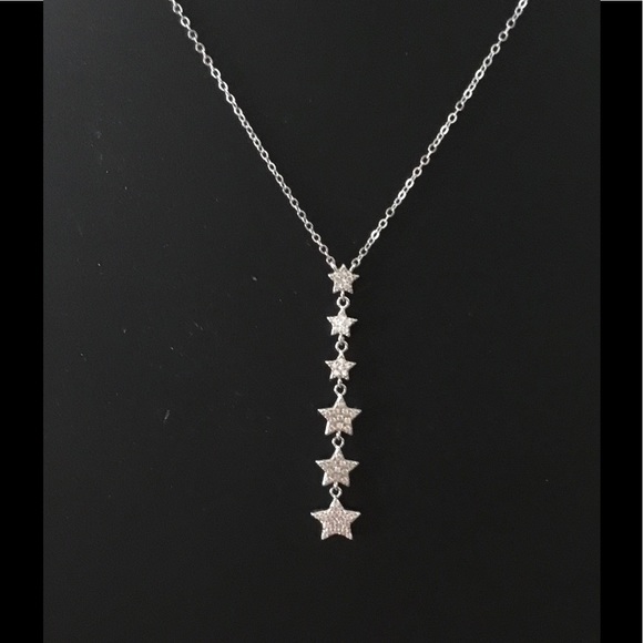 Sterling Silver Star Necklace - Picture 5 of 12